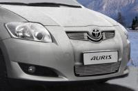 Декоративный элемент воздухозаборника d10 (7 трубочек) "Toyota Auris" хром, TAUR.97.2225