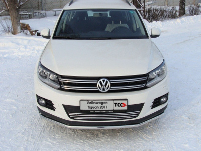 Volkswagen Tiguan (11–) Защита передняя нижняя 42,4 мм