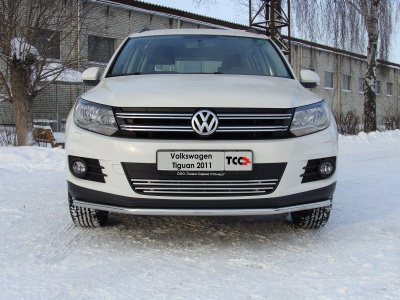 Volkswagen Tiguan (11–) Защита передняя нижняя 42,4 мм